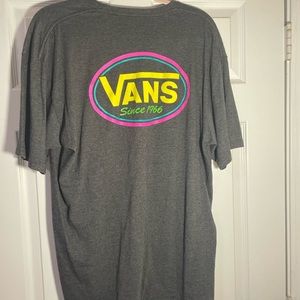 Grey vans t-shirt
